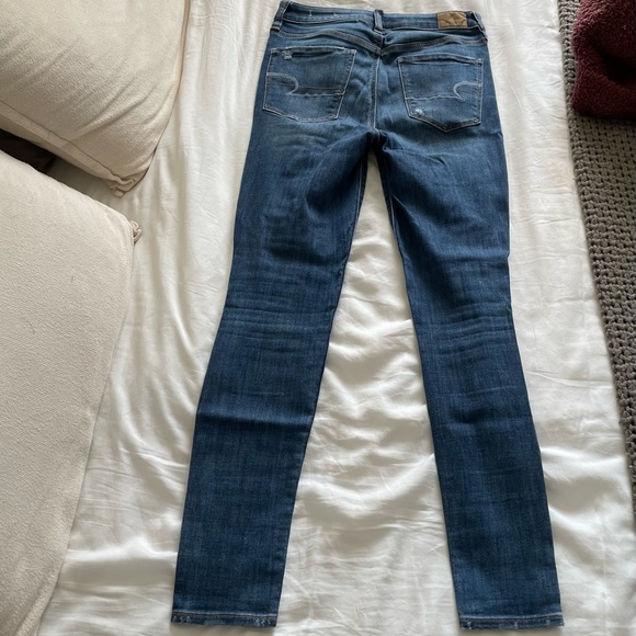 American Eagle Blue Jeans Size 6 - Picture 2 of 4
